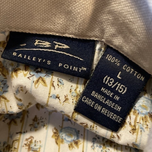 Bailey’s Point kaki pocket full button up front cargo jacket coat Large (13/15) - Picture 9 of 10